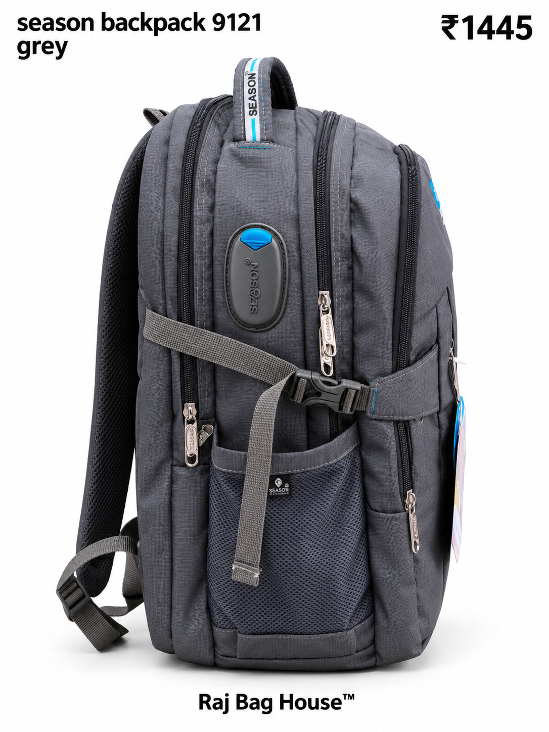 Season Backpack 9121 – Grey 2