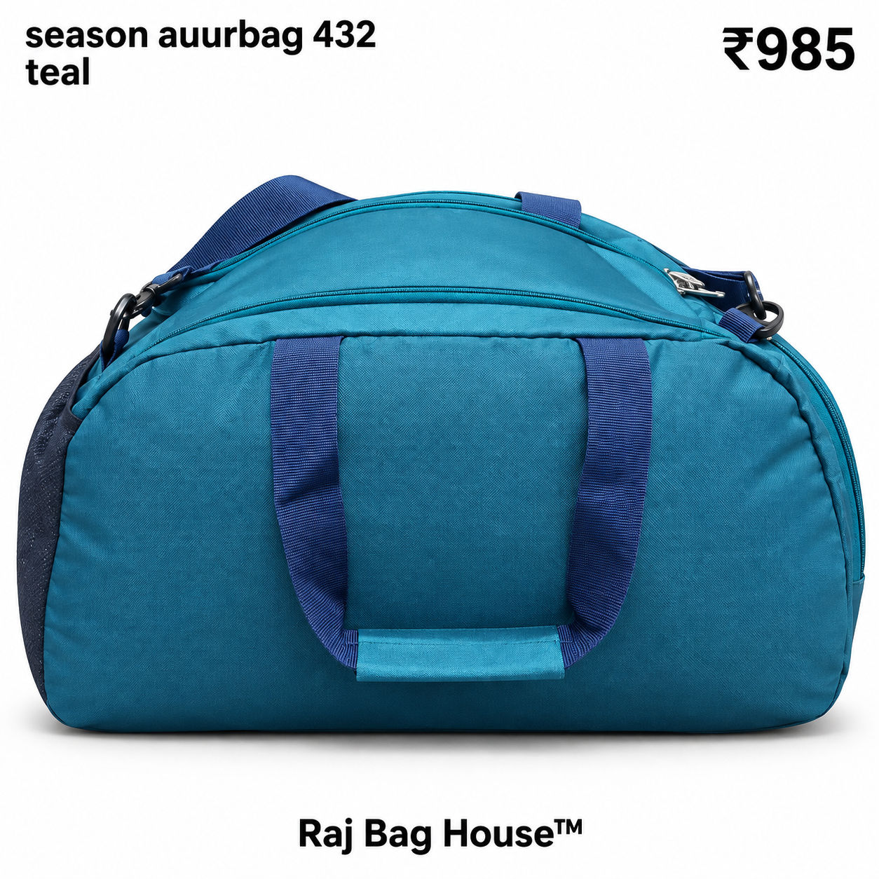 Season Travel Duffle 432 – Teal 3