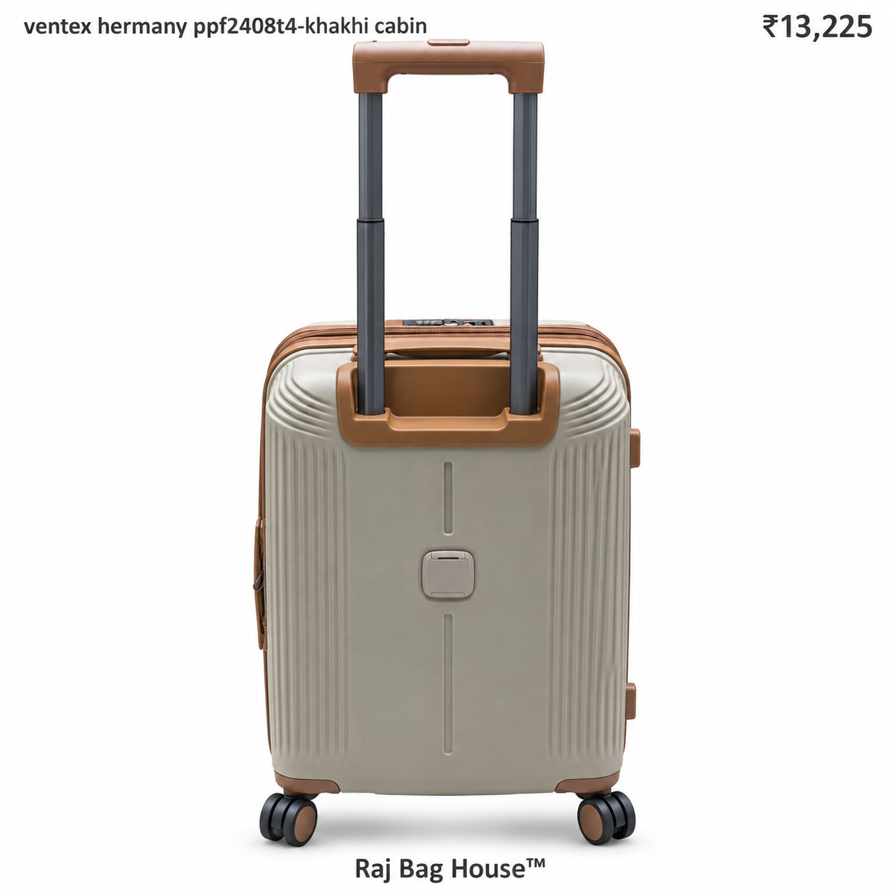 Ventex Germany Cabin Trolley PPF2408T4 – Khakhi 3