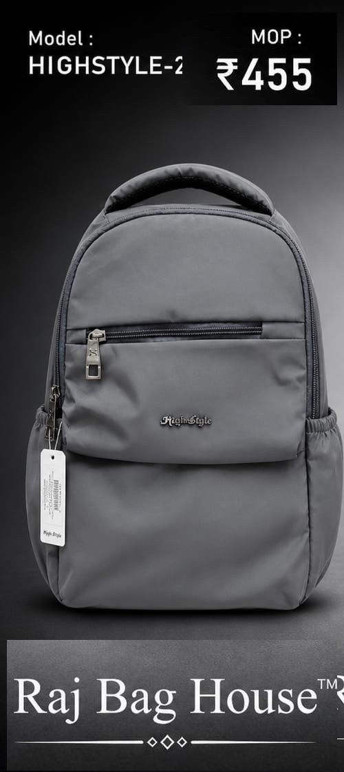 HighStyle Backpack 26-BP-012 - Grey