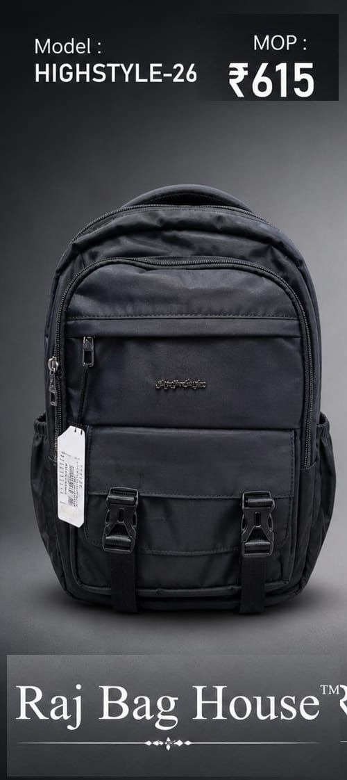 HighStyle Backpack 26-BP-014 - Black