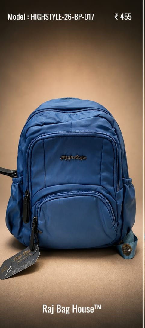 HighStyle Backpack STYLE-26-BP-017 - Blue