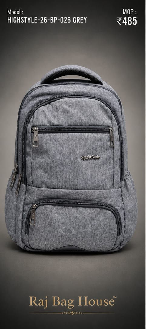 HighStyle Backpack 26-BP-026 - Grey