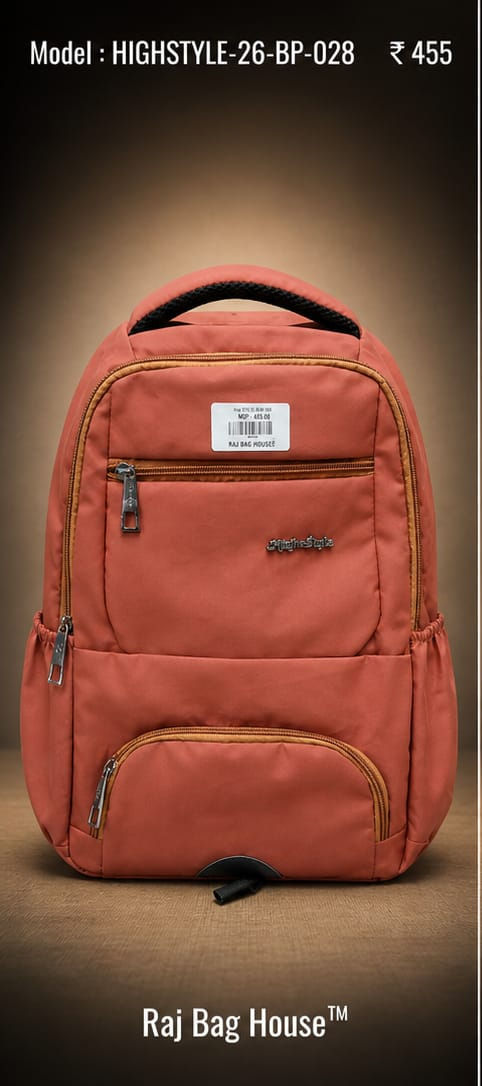 HighStyle Backpack STYLE-26-BP-028 - Rust