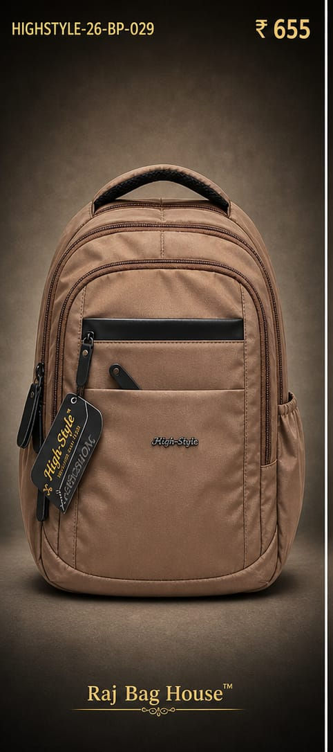 HighStyle Backpack 26-BP-029 - Brown