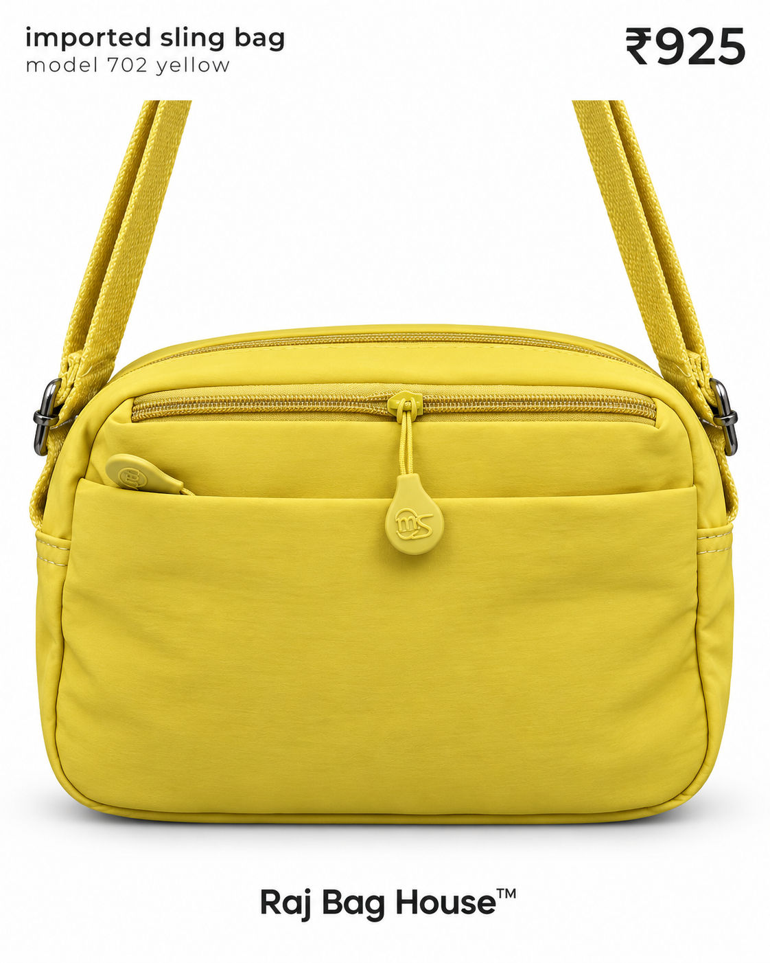 Imported Slingbag 702 Small Sling Bag – Yellow 2