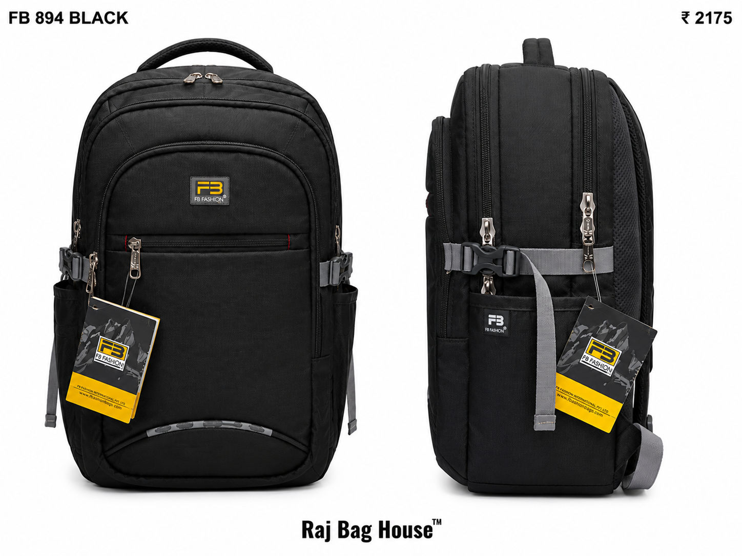 FB Fashion 894 Large Backpack – Green 3