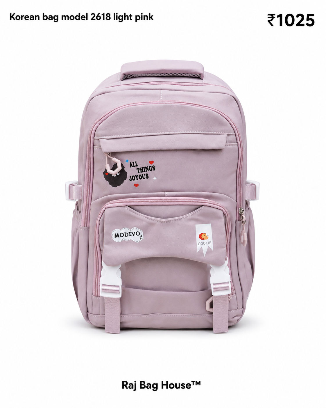 Imported Koreanbag 2618 Backpack – Purple