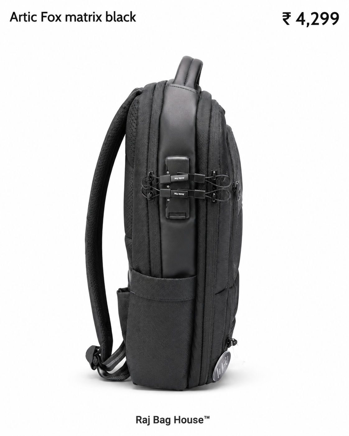 Arctic Fox Matrix Backpack – Black 2