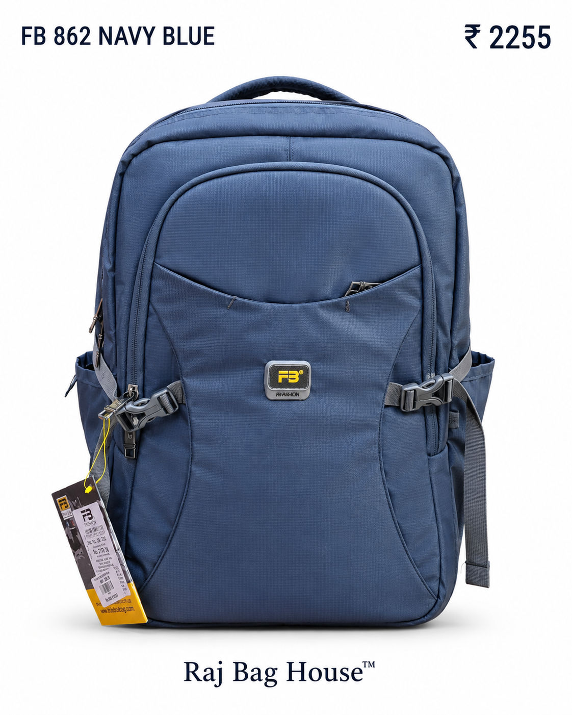 FB Backpack BP-762 - Navy Blue