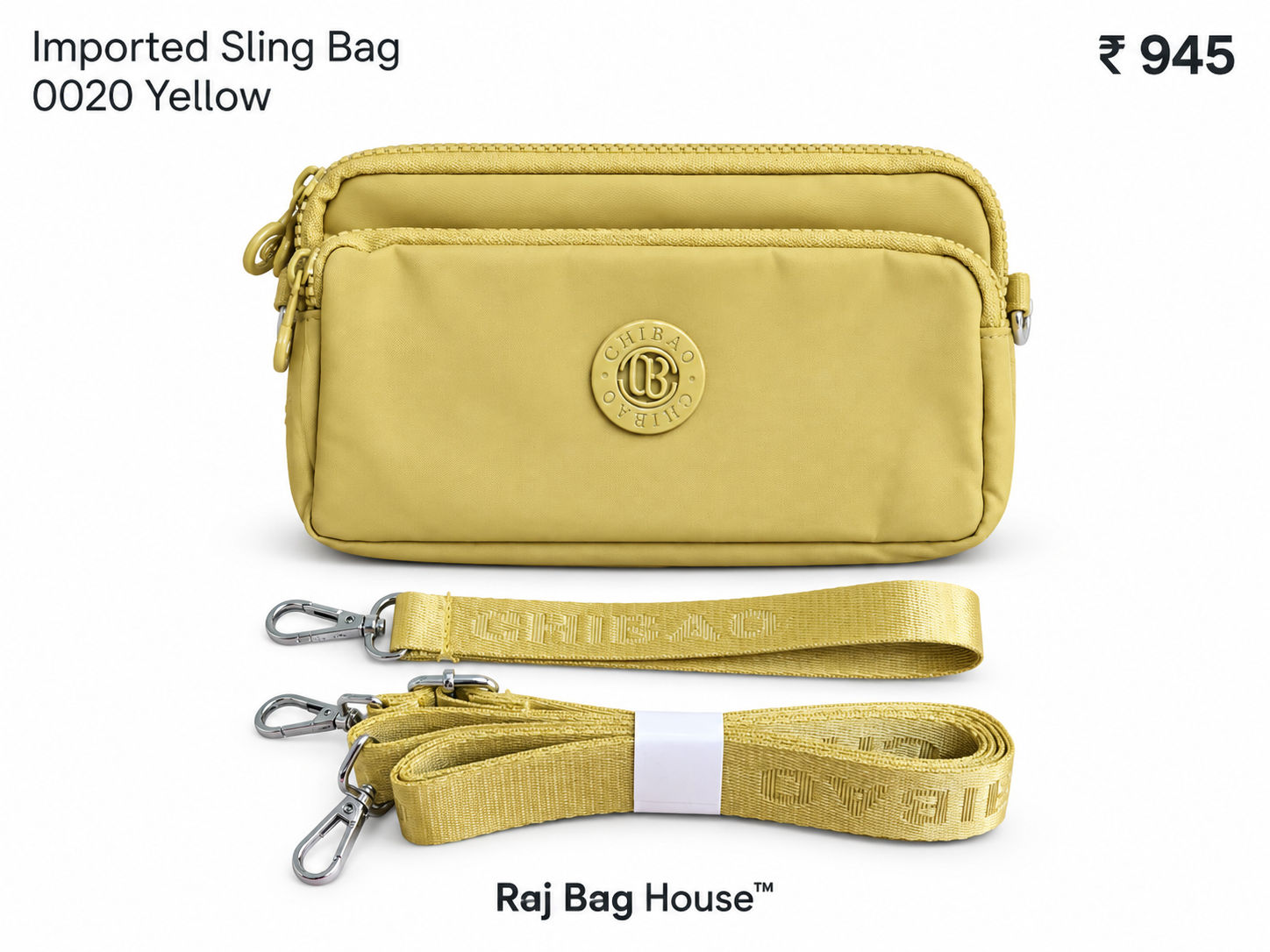 Imported Slingbag 0020 Small Sling Bag – Yellow