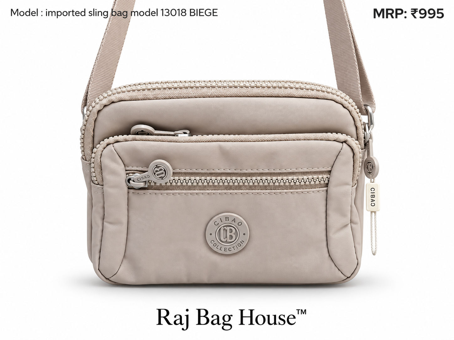 Imported Slingbag 13018 Large Sling Bag – Yellow