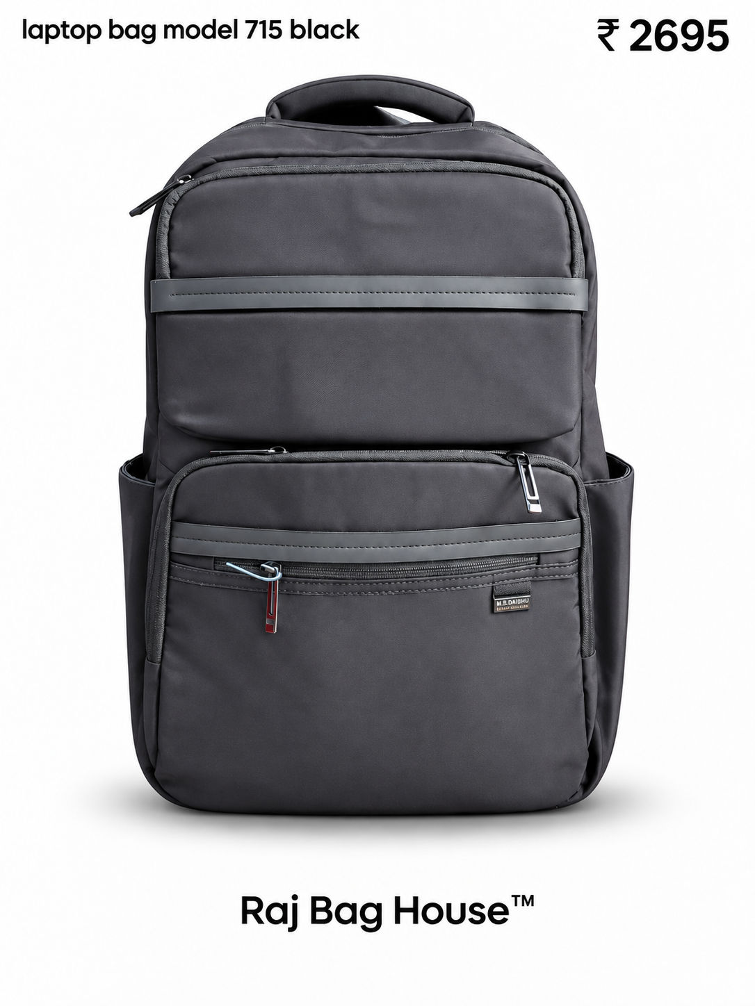 Laptop Backpack 715 – Black