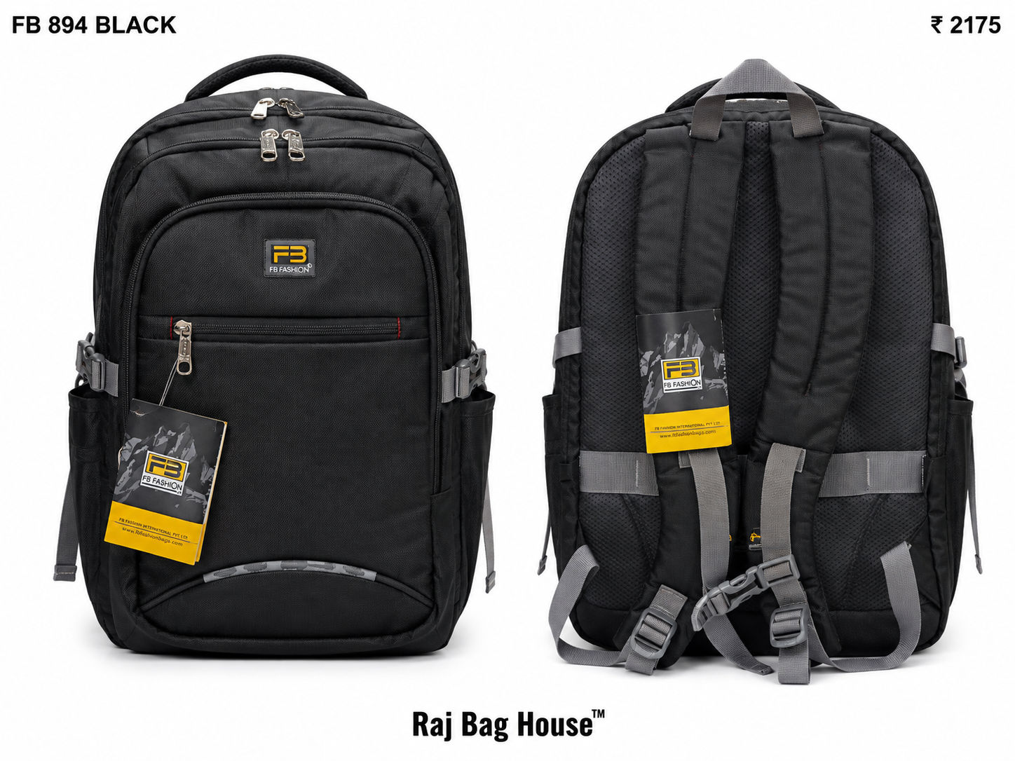 FB Fashion 894 Large Backpack – Green 2