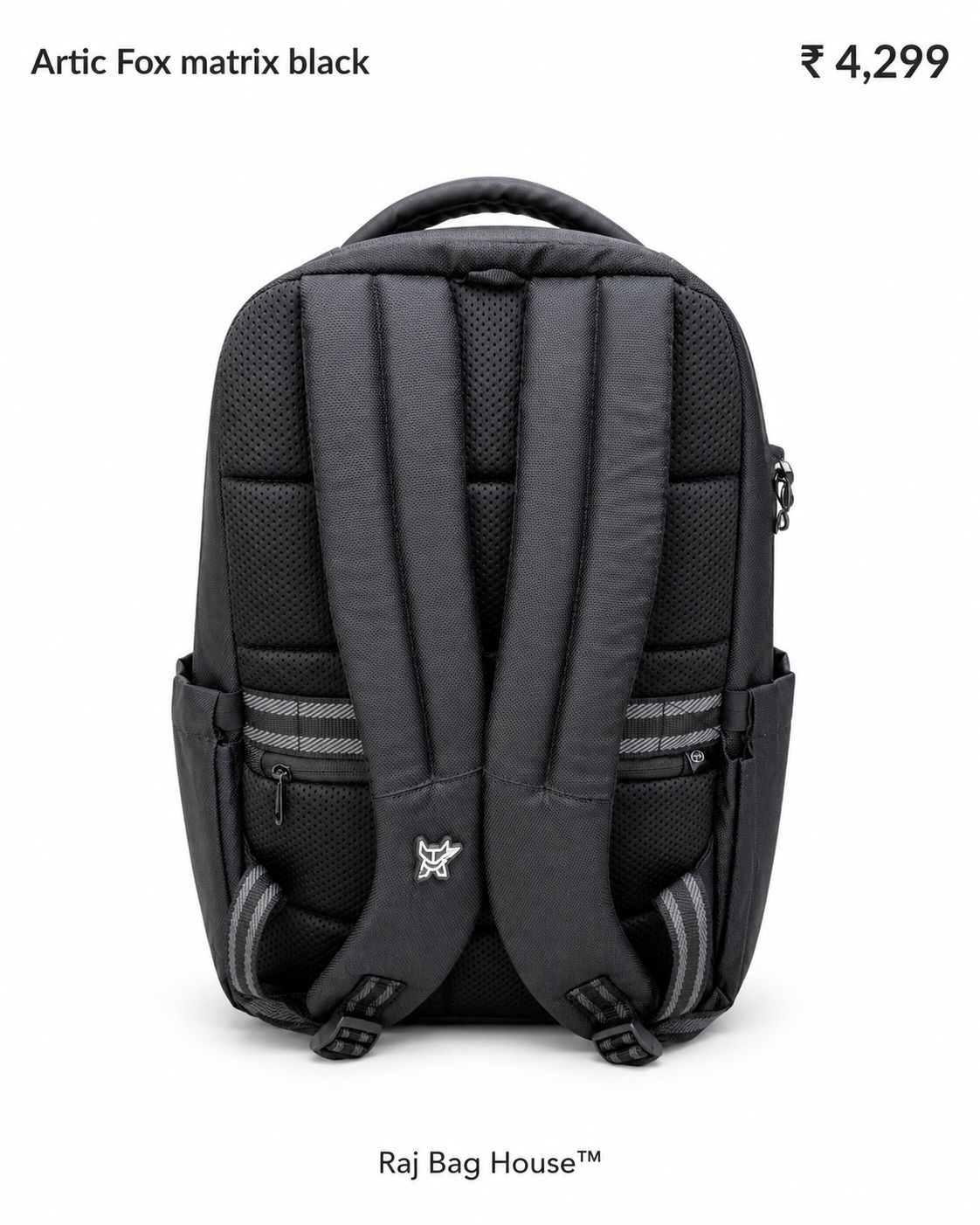 Arctic Fox Matrix Backpack – Black 3