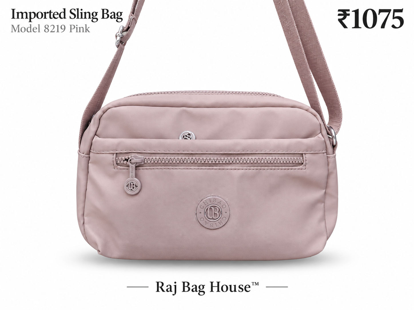 Imported Slingbag 8219 Small Sling Bag – Pink