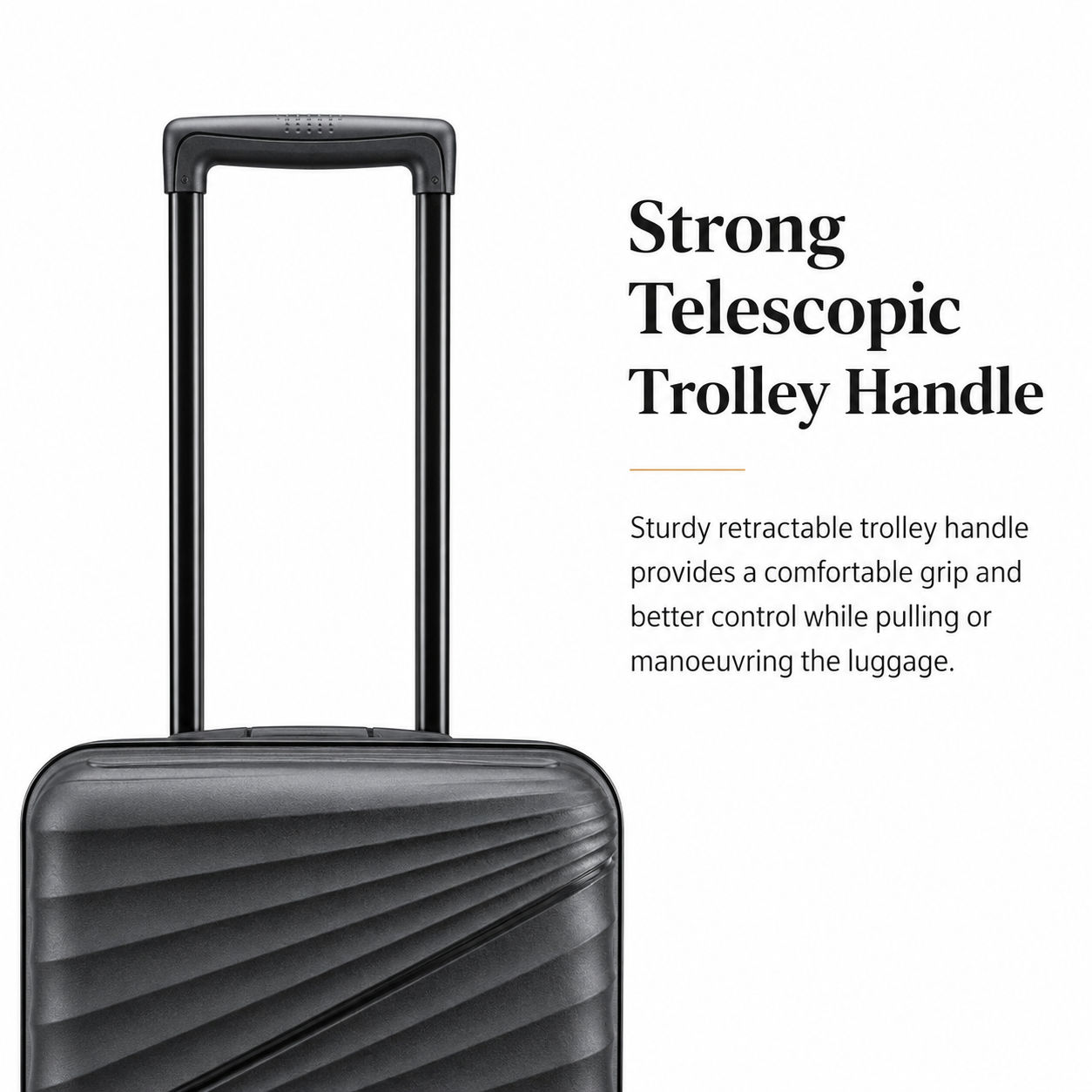 Helix By Swizz Militery Helix Medium Trolley Bag – Black 2