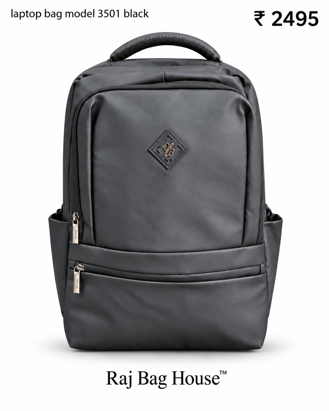 Laptop Backpack Model 3501 – Black