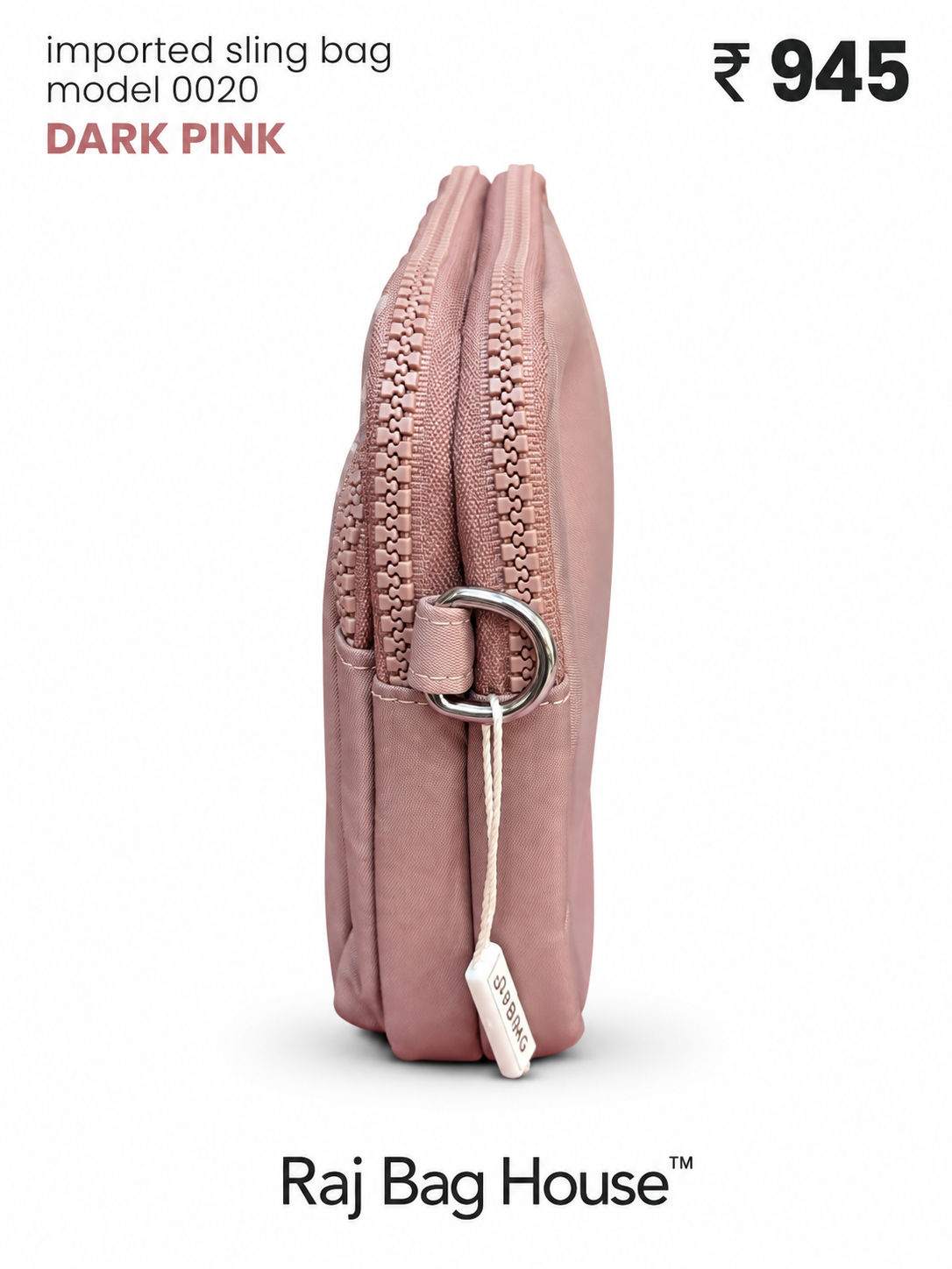 Imported Slingbag 0020 Small Sling Bag – Dark Pink 2