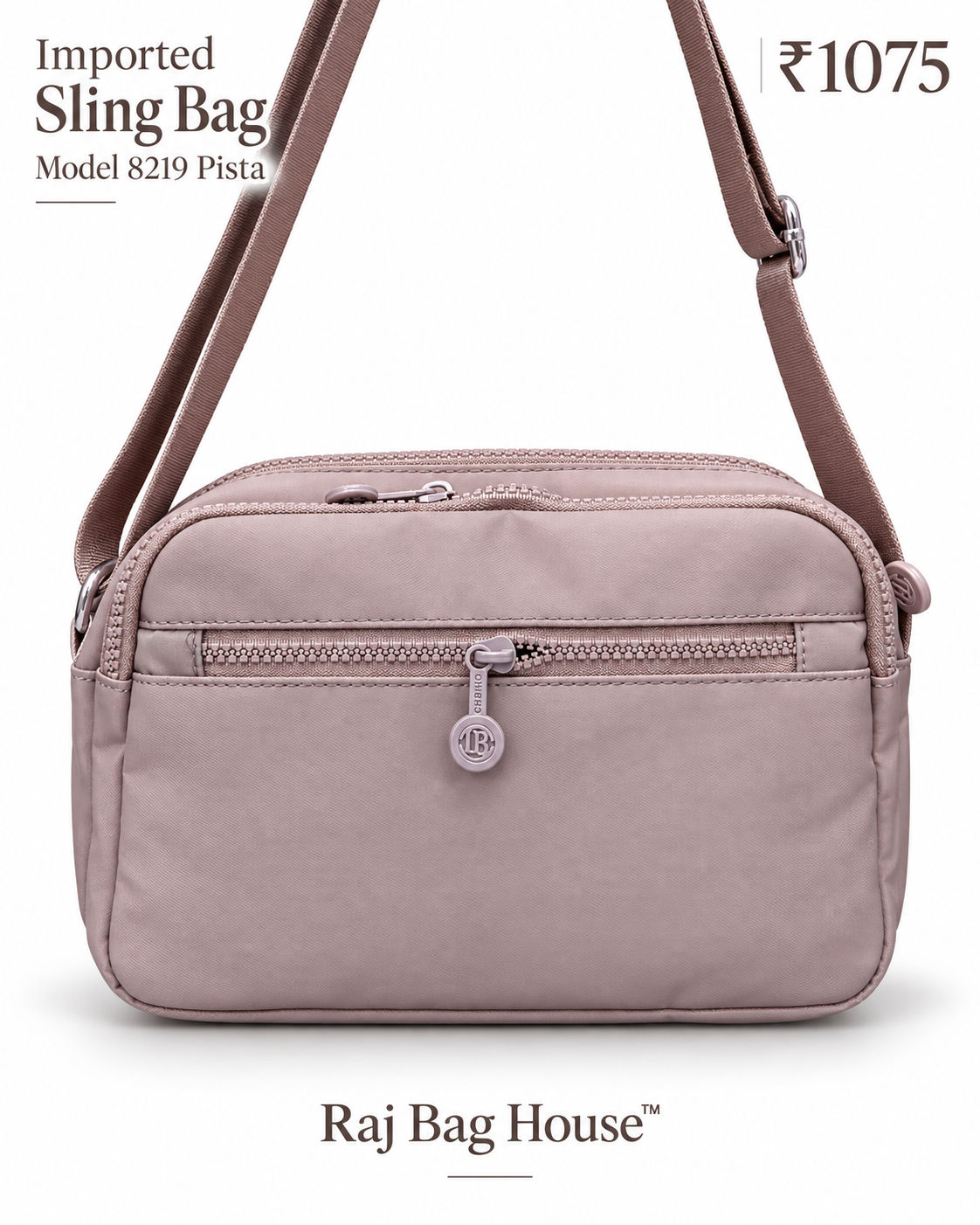 Imported Slingbag 8219 Small Sling Bag – Pink 3
