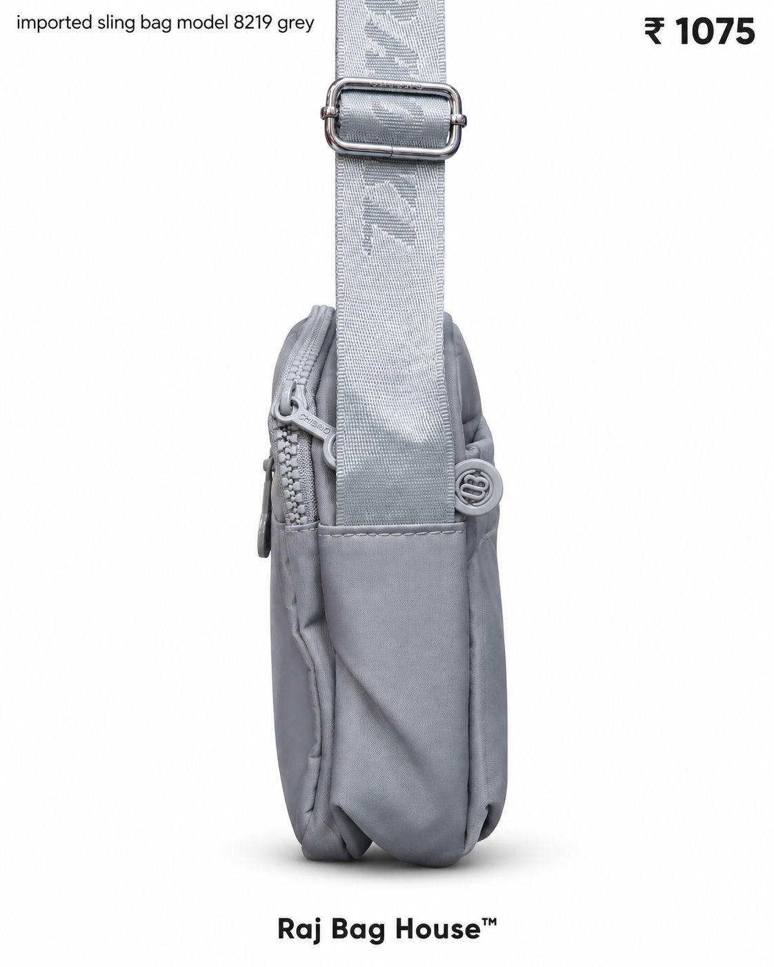 Imported Slingbag 8219 Small Sling Bag – Grey 2