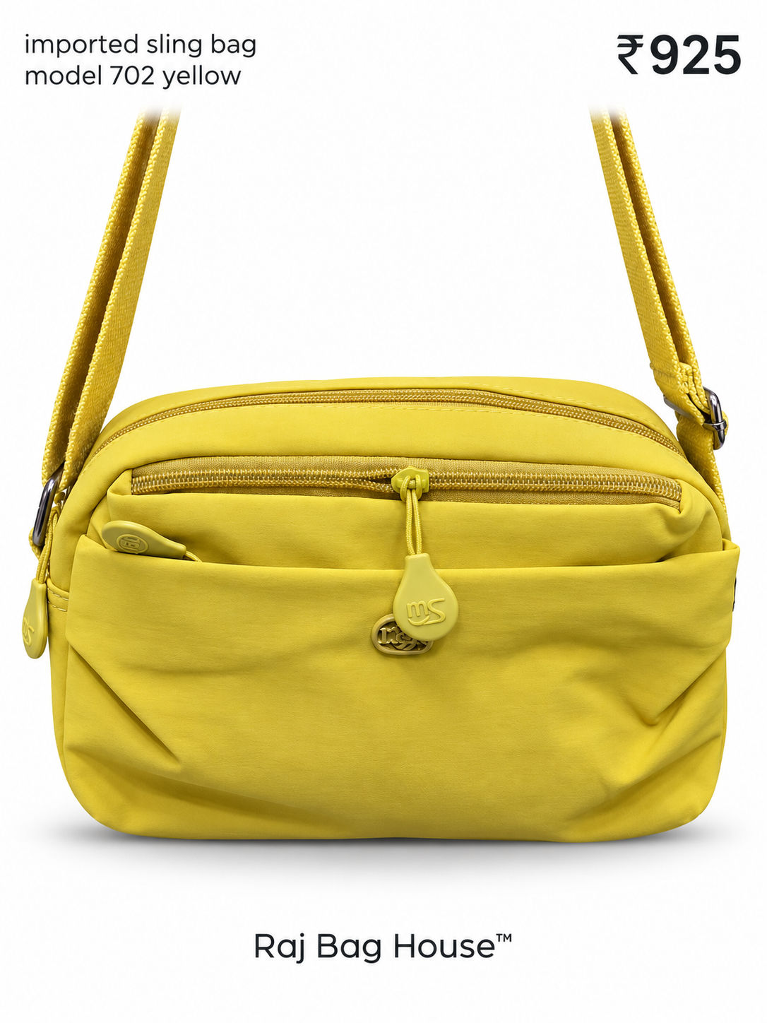 Imported Slingbag 702 Small Sling Bag – Yellow