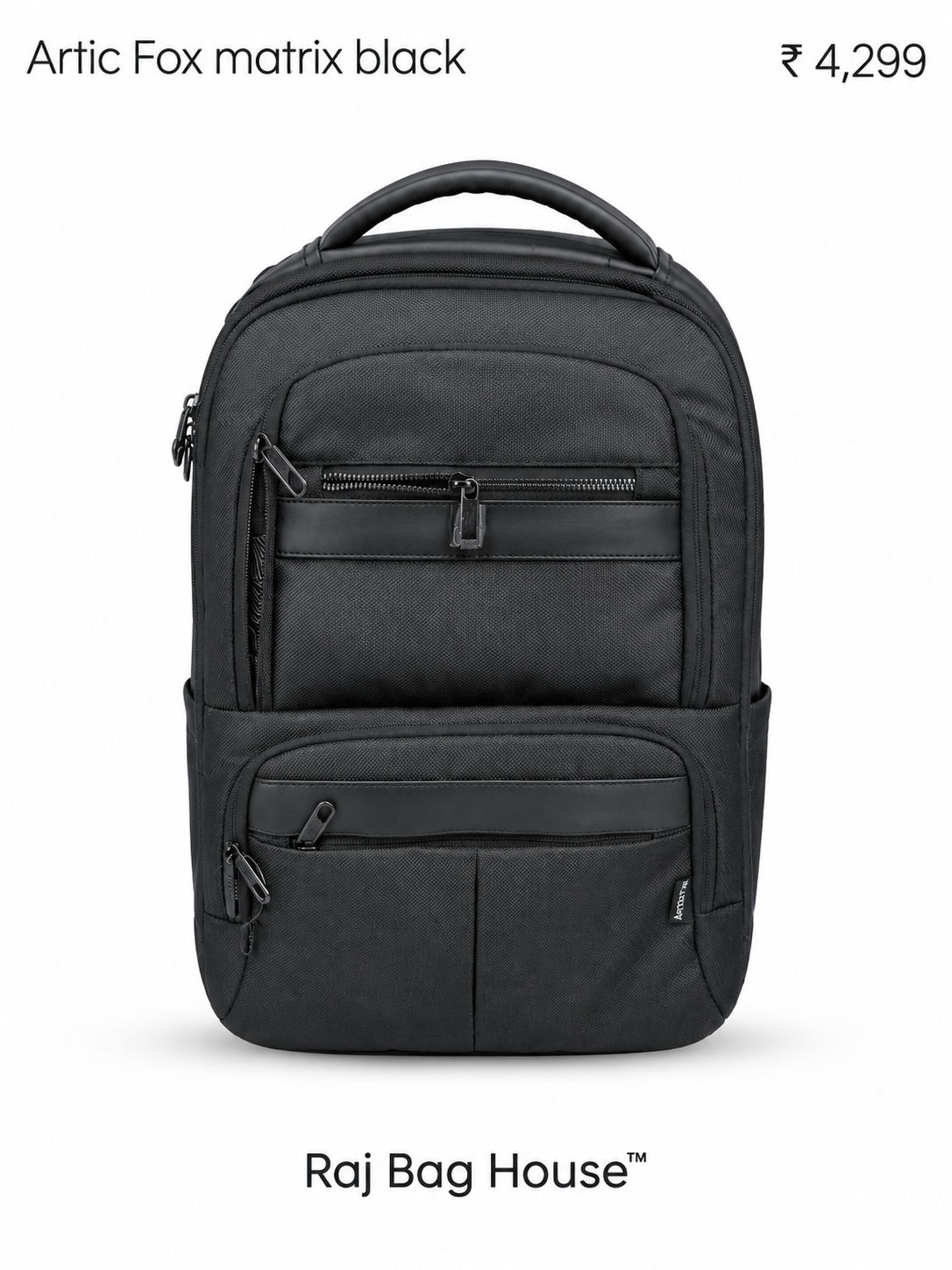 Arctic Fox Matrix Backpack – Black
