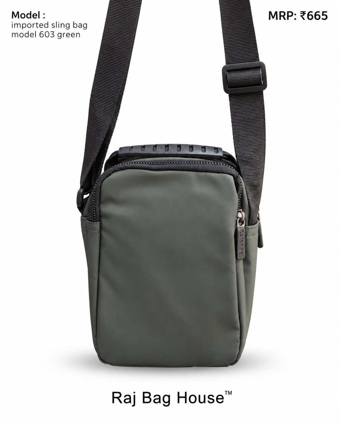 Imported Slingbag 603 Large Sling Bag – Green 3
