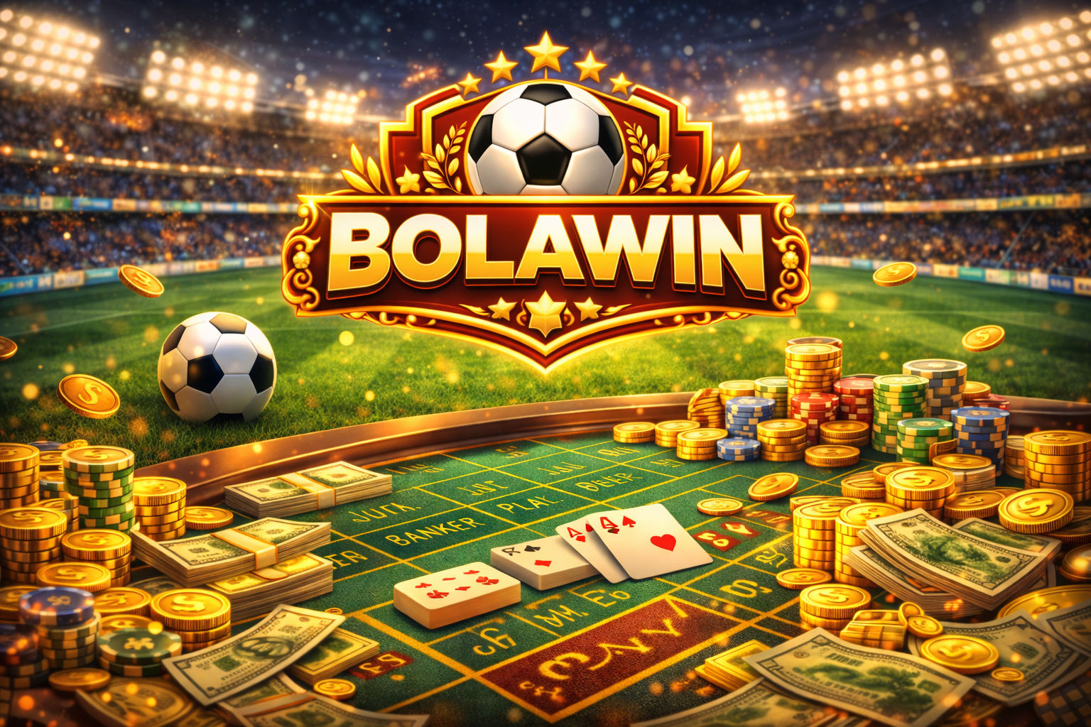 BOLAWIN | Cetak Kemenangan Anda Dan Tendang Bersama BOLAWWIN