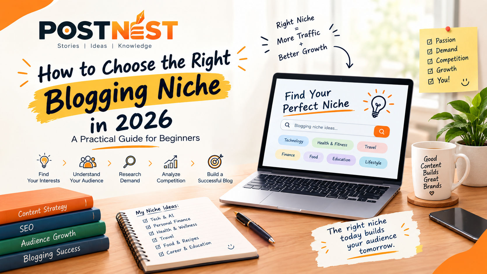 How to Choose the Right Blogging Niche in 2026: A Practical Guide for Beginners
