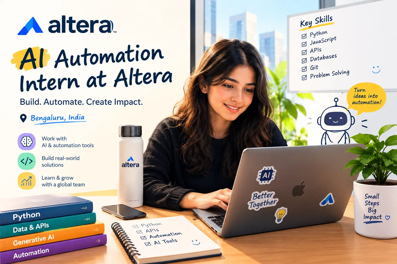 AI Automation Intern at Altera: Eligibility, Skills, Qualifications & How to Apply