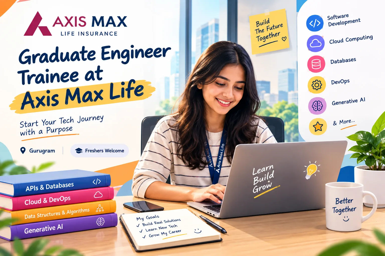 Graduate Engineer Trainee at Axis Max Life: Eligibility, Skills & Apply