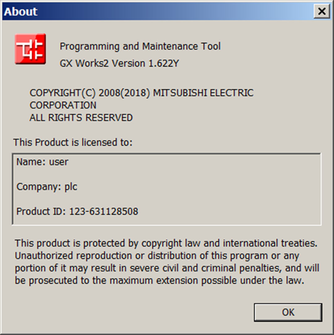 GX Works2 1.622Y full activated