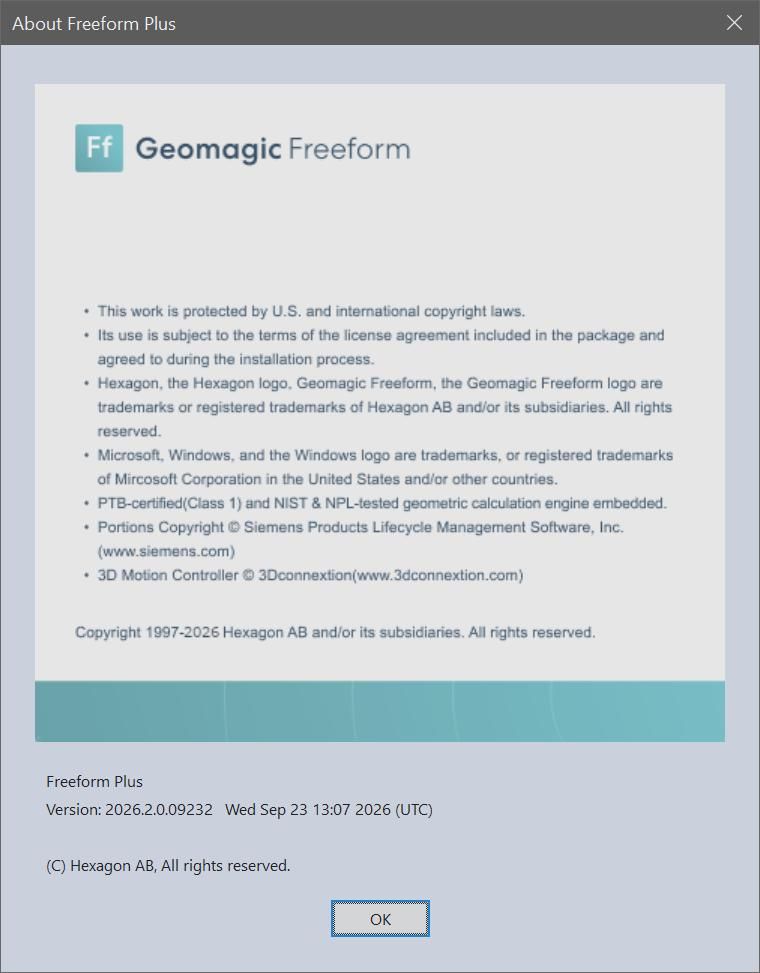 Geomagic Freeform Plus 2026.2.0.09232 x64 full activated