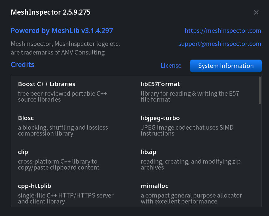 MeshInspector 2.5.9.275 Win64 full license