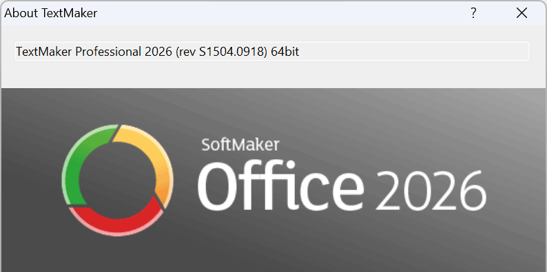 SoftMaker Office Professional 2026 rev S1504.0918 full activated