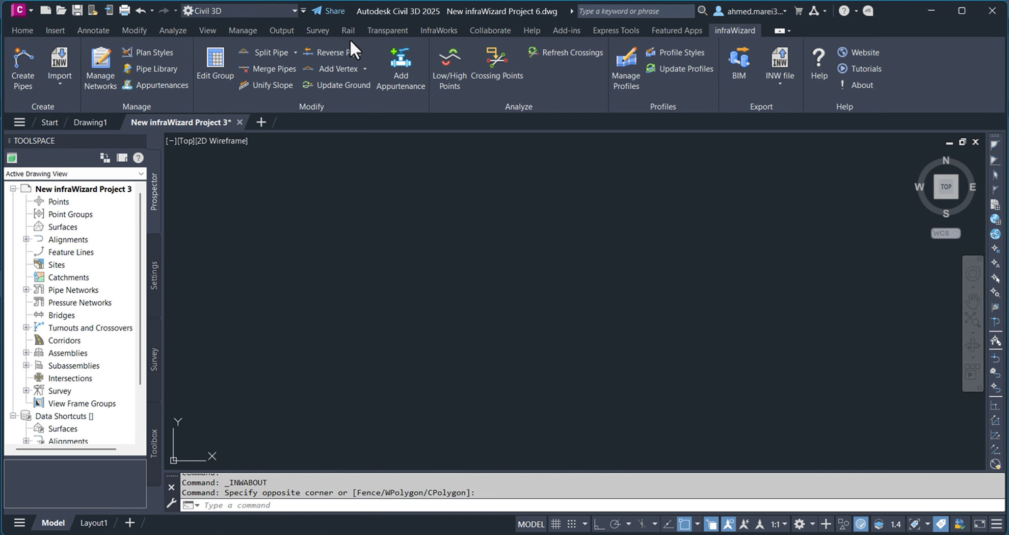Working with CADValley infraWizard 26.1.0 full license