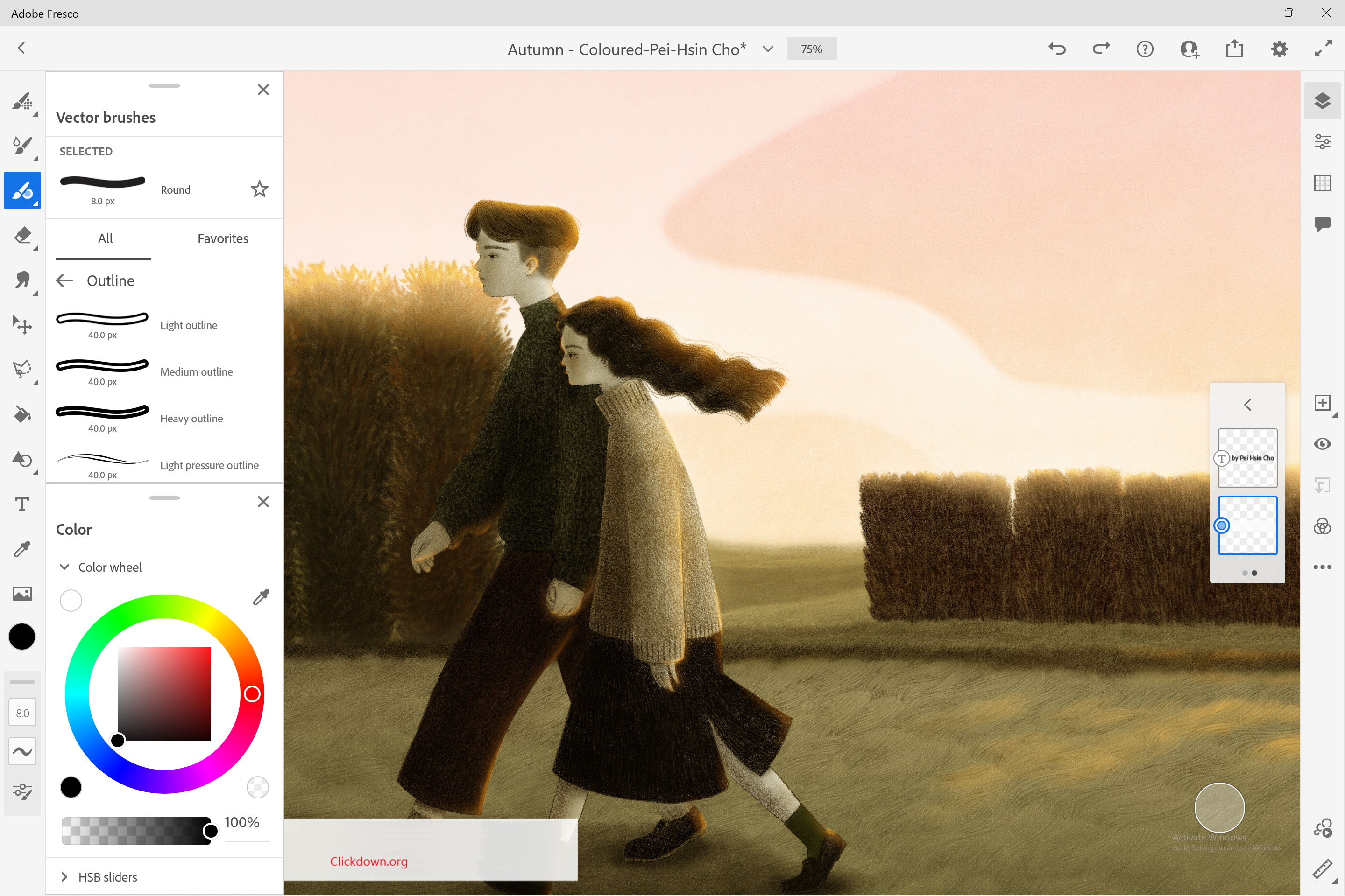 Working with Adobe Fresco 5.7.1.1466 full license
