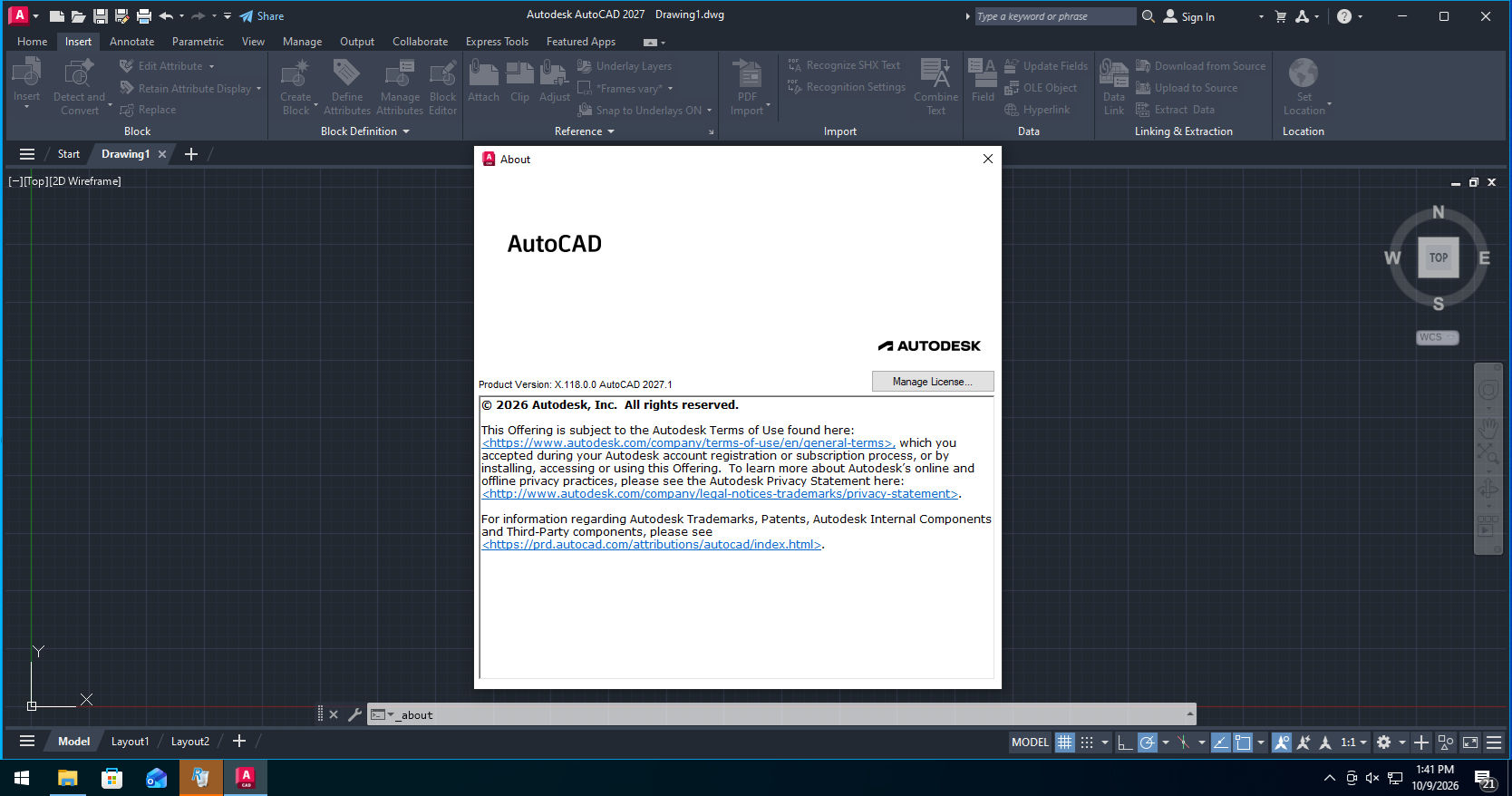 Working with Autodesk AutoCAD 2027.1 full activated