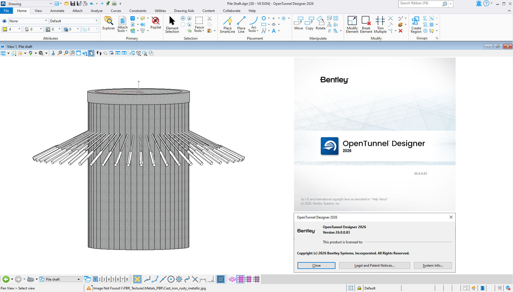 Working with Bentley OpenTunnel Designer 2026 v26.00.00.83 full license