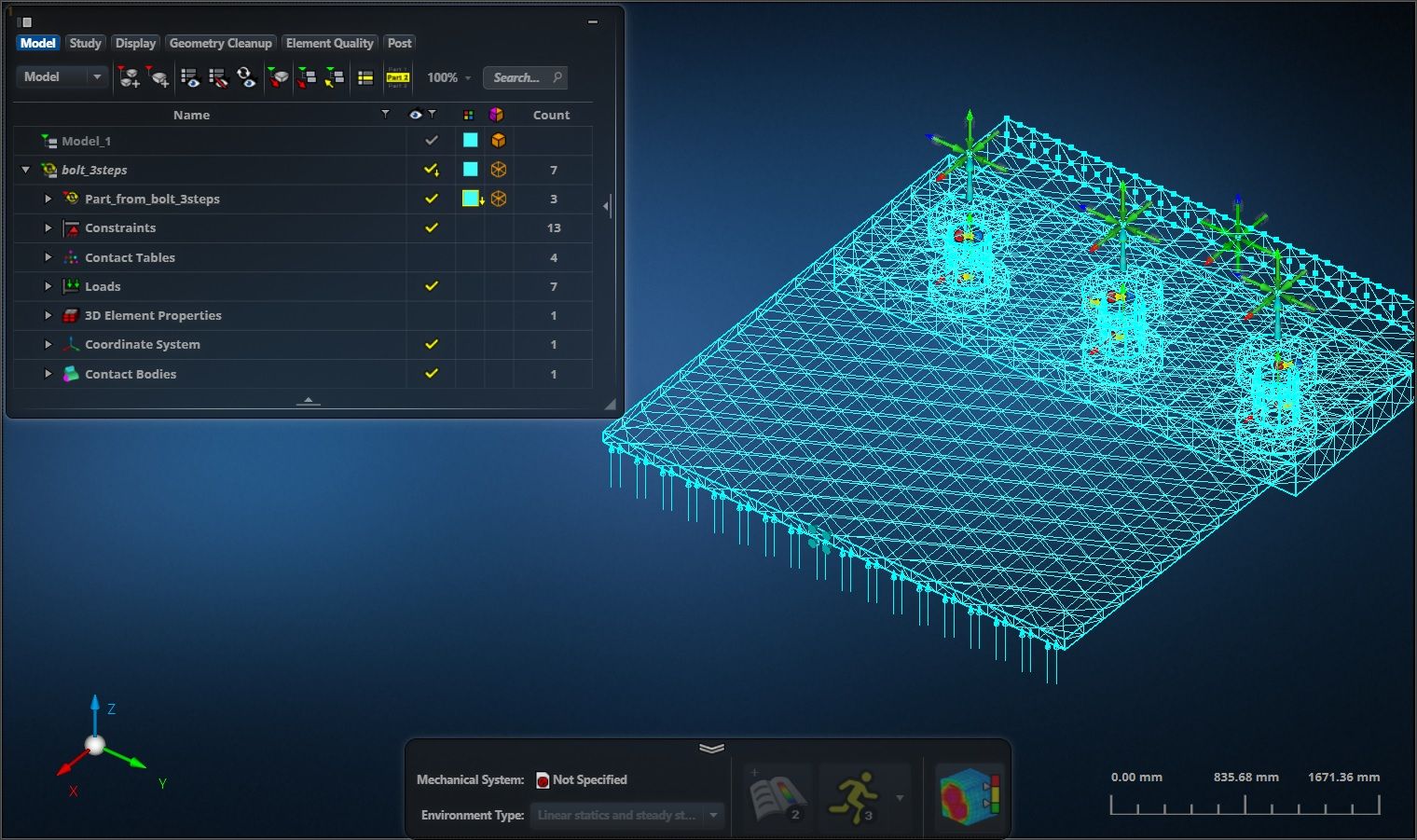 Working with Cadence MSC Nastran 2026.1.1 full activated
