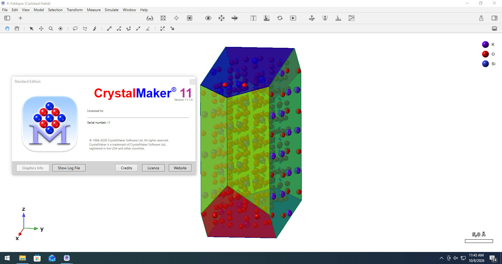 Working with CrystalMaker 11.7.4.300 full activated