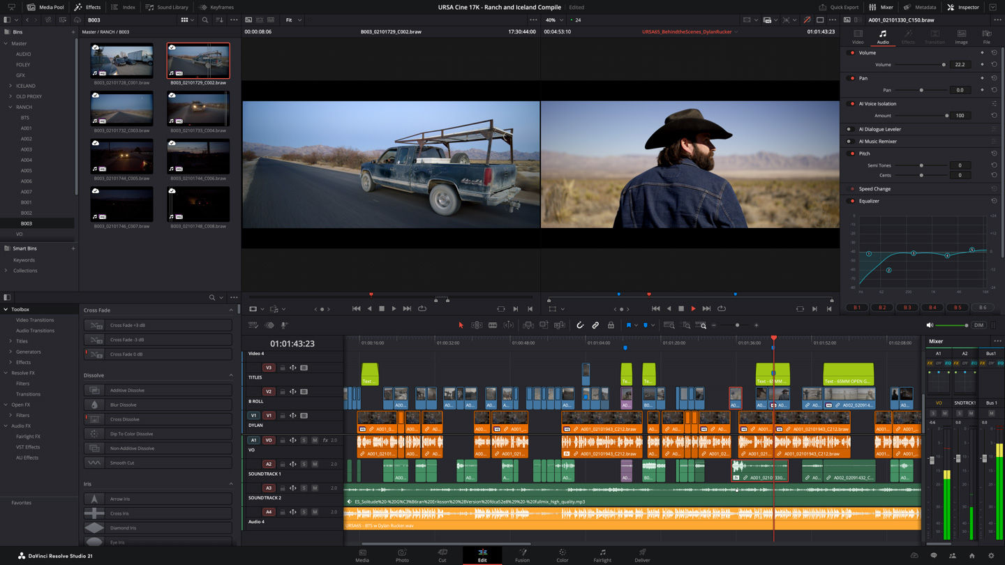 Working with DaVinci Resolve Studio 21.1.0.14 full license