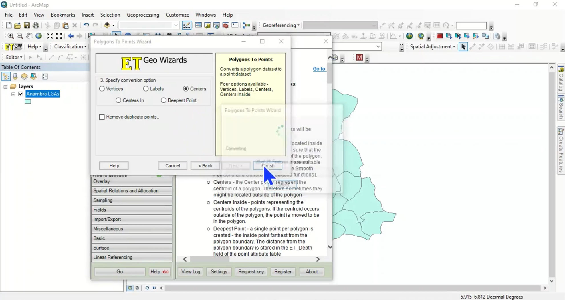 Working with ET GeoWizards 12.9 full license