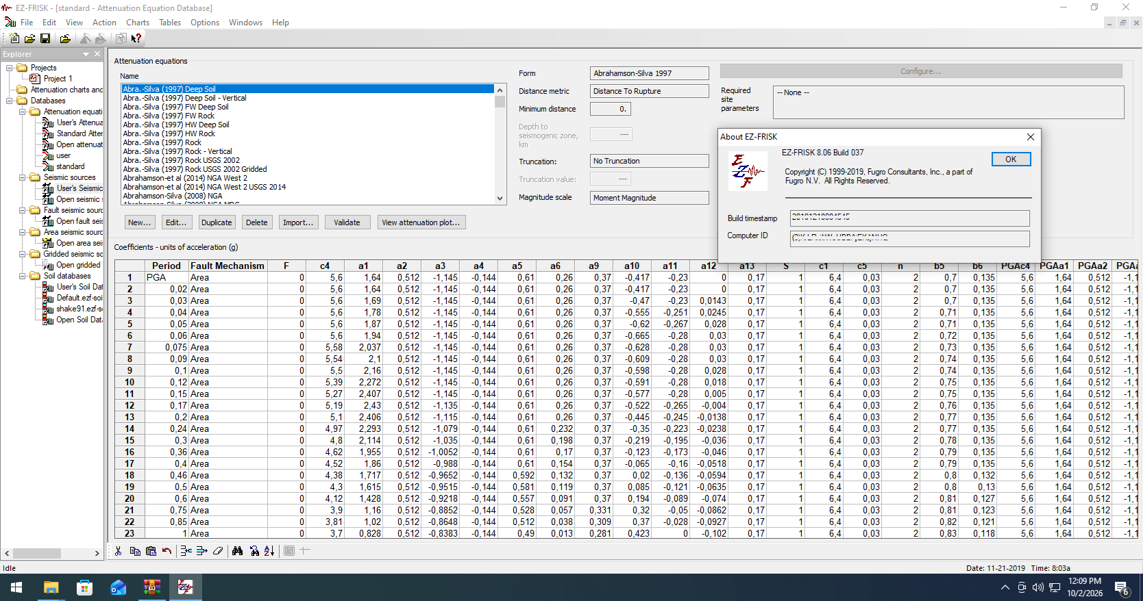 Working with EZ-FRISK 8.06 full activated