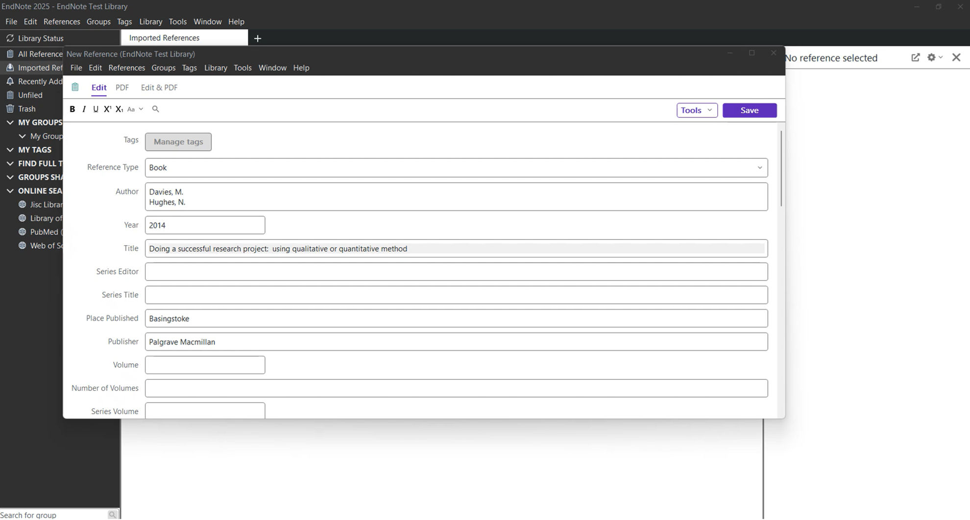 Working with EndNote 2025.4 Build 20690 full activated