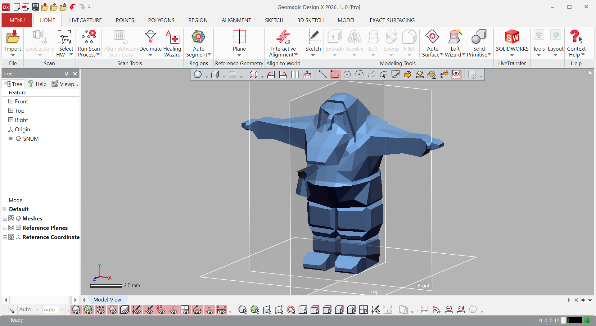 Working with Geomagic Design X 2026.1 full activated