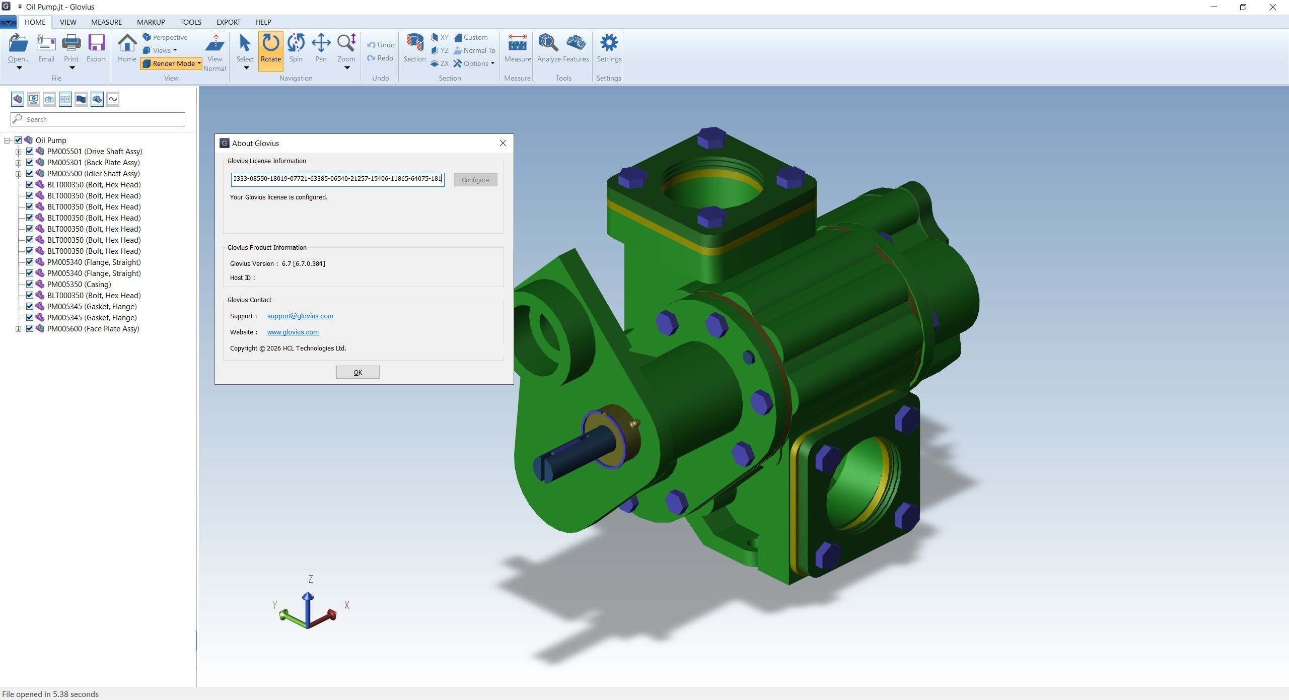 Working with Geometric Glovius Prime 6.7.0.384 full license