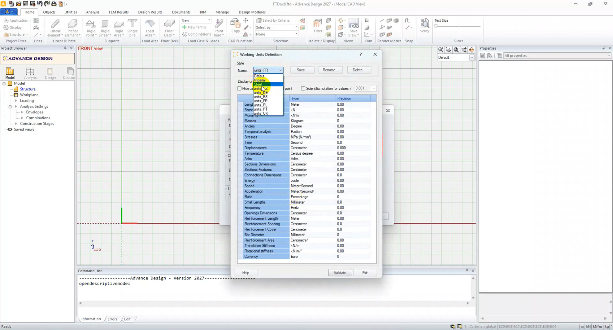 Working with Graitec Advance Design 2027.0.1 v22106 full license