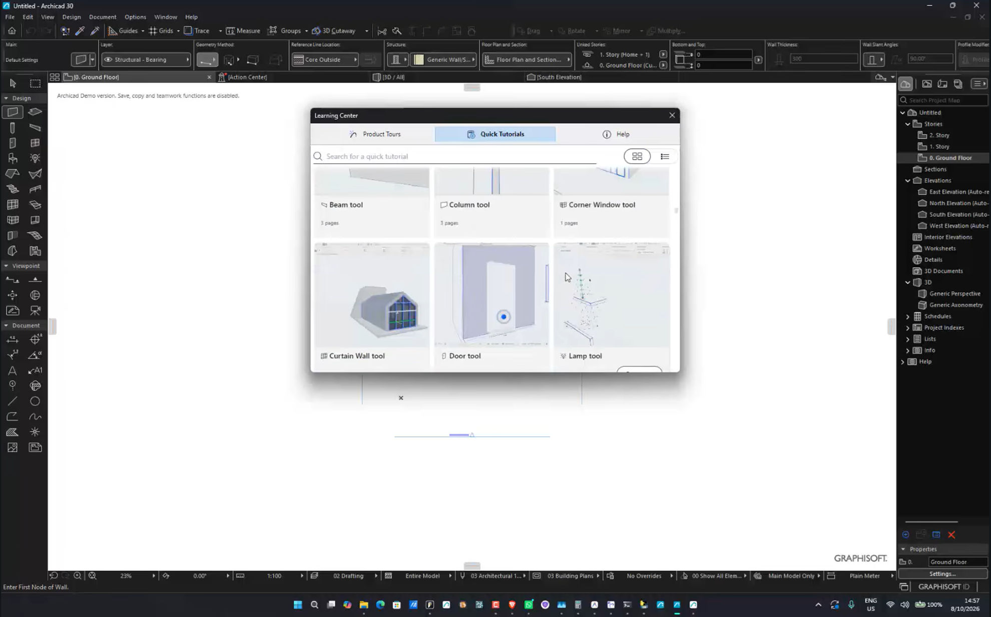 Working with Graphisoft ArchiCAD 30.0.0 Build 3001 full activated